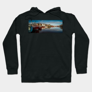 Whitby Harbour Panoramic Hoodie